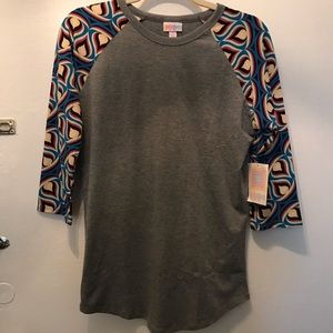 S LuLaRoe Randy baseball T